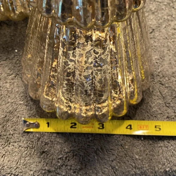 EUC 3 Glass Lighted Christmas Trees - Picture 13 of 16